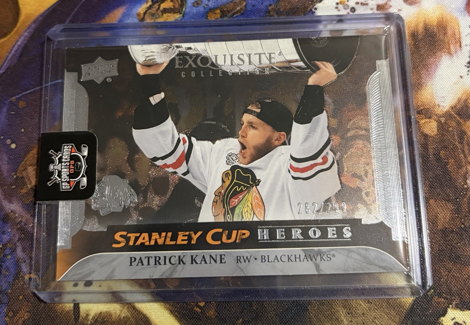 2025-26 UPPER DECK BLACK DIAMOND PATRICK KANE STANLEY CUP HEROES#ESC-PK /299