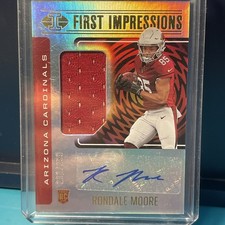 2021 Panini-First Impressions Autographed Rondale Moore #117 /299 RPA