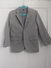 J crew Crewcuts Boys Gray Ludlow Suit Size 6