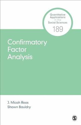 Confirmatory Factor Analysis - Paperback, by Roos J. Micah; - Very Good