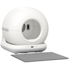 Self-Cleaning Litter Box with Dual Purification, App Control & Sensors