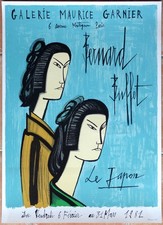 Bernard BUFFET "Le Japon" - Affiche originale 1981