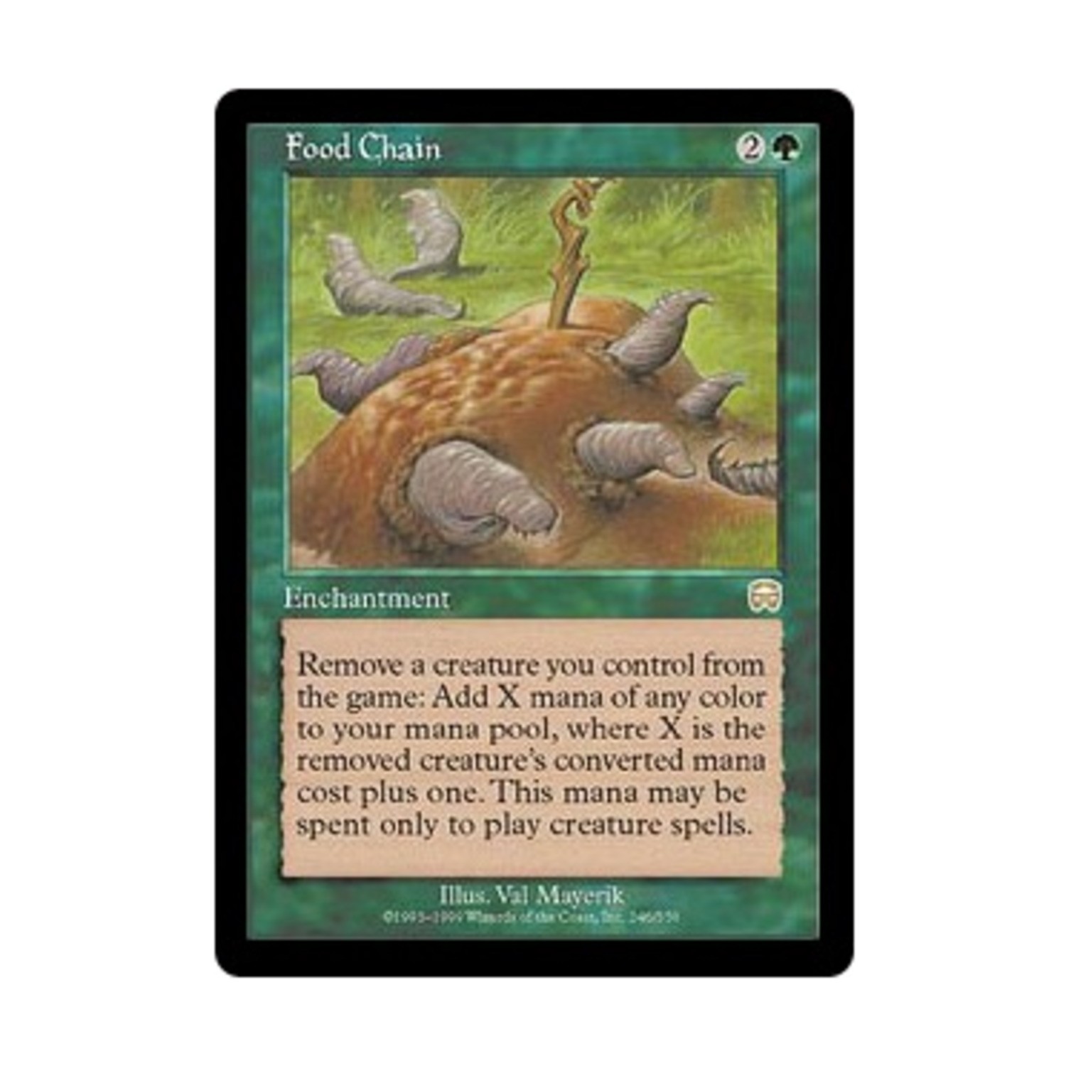 WOTC MtG Mercadian Masques Food Chain (R) NM