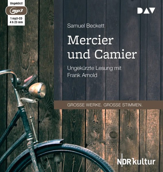Mercier Und Camier, 1 Audio-Cd, 1 MP3 | Samuel Beckett | Deutsch | Audio-Cd-image