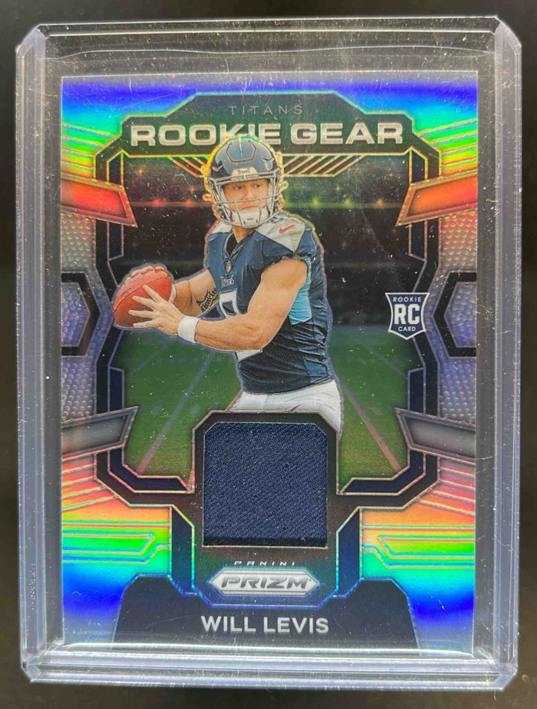2023 Prizm Will Levis Rookie Gear RC Jersey #RG-WL Titans