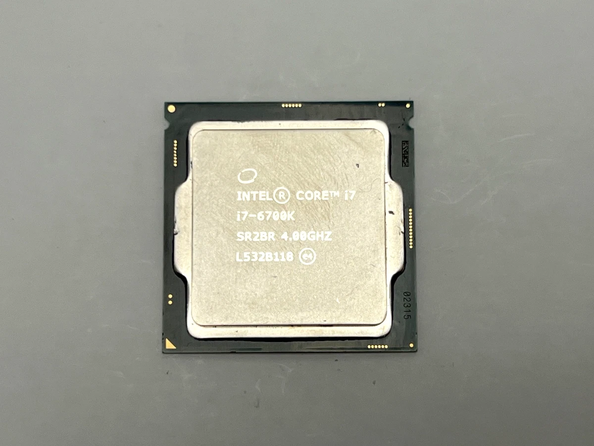 Intel Core i7-6700K Processor Model Computer Processors (CPUs) for