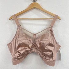 NWT Goddess Keira Women's Bra 48H Full Figure Neutral Beige Style GD6093FAN