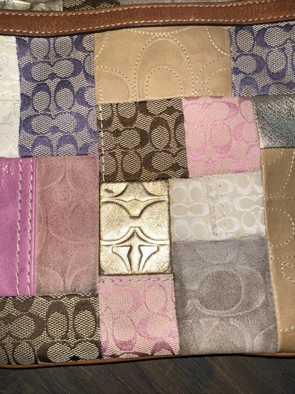 Coach Limited Edition Swingpack Patchwork Crossbo… - image 9