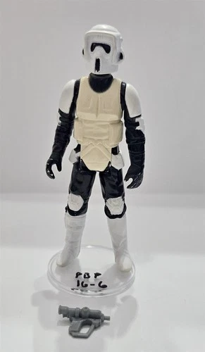A-835 VINTAGE 80'S KENNER STAR WARS BIKER SCOUT PBP VARIANT COMPLETE