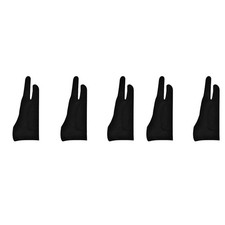 10 Pack Artist Gloves for Tablet Digital Drawing Glove Two Fingers Thicken4925