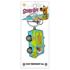 SCOOBY DOO - MYSTERY MACHINE - ENAMEL KEYCHAIN - BRAND NEW - K-HAN-0004-E