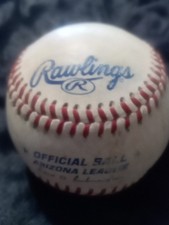 RAWLINGS Baseball Official Arizona League, Game Ball,Singed Unknown.2001-2003