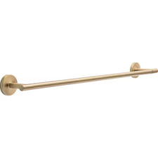 Lyndall 24 In. Wall Mounted Towel Bar Bath Hardware Accessory in Champagne Bronz