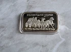 New ListingStagecoach 1 Troy Oz Silver Bar .999 Fine Dividable Bullion Protective Case