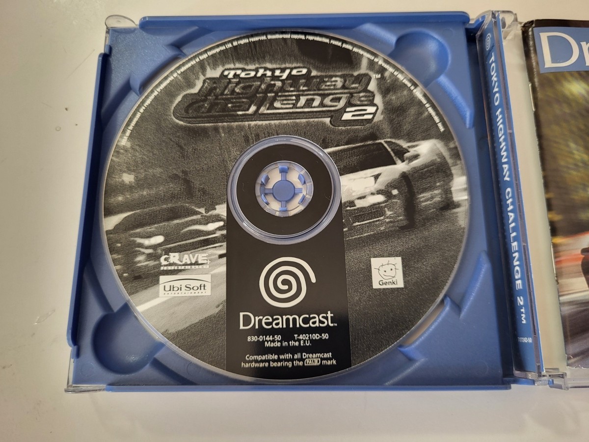 Notice Tokyo Highway Challenge – Manuel Sega Dreamcast Pal, Bon État