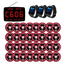 CATEL Restaurant Wireless Waiter Call System Table Call Button Pager