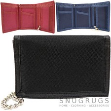 Cartera rasgadora estilo lona con llavero para hombre/niño/niño