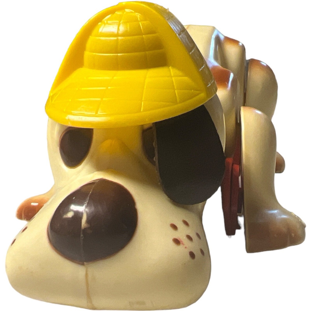 Vintage 1970s Hasbro Digger The Hound Dog Sleuth Detective Pull