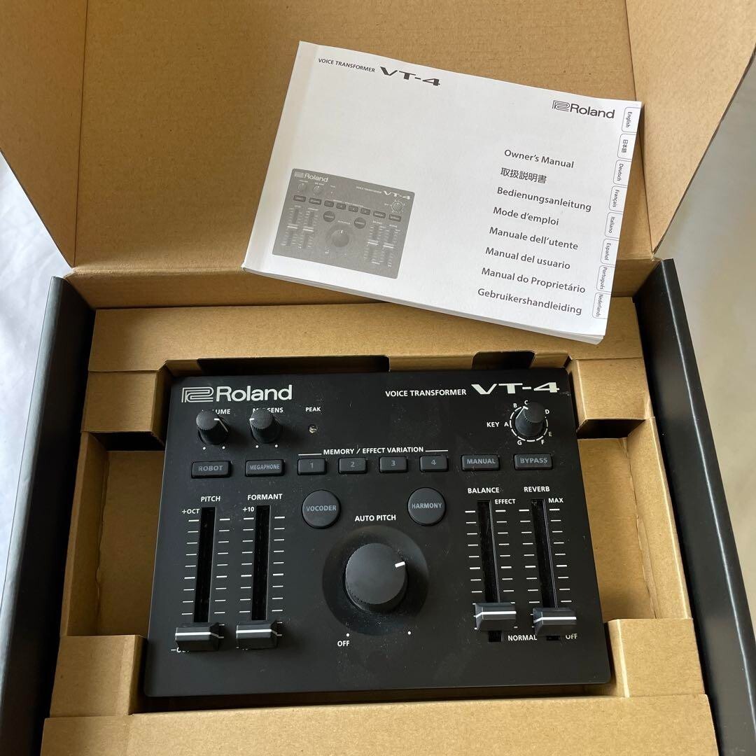 Roland VT-4 Voice Transformer AIRA Audio Effects Processor Roland VT-4 Voice Transformer AIRA Audio Effects Processor