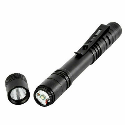 Mini Pen Super Bright Tiny Penlight Tactical Flashlight Small LED Torch Light - Picture 4 of 14