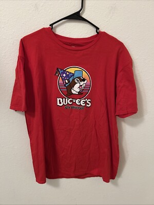 Buc-ees- 40th Anniversary - Party Hat Buc-ee Tshirt - Unisex Adult XL(R)