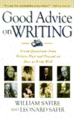 Good Advice on Writing Safire, William paperback Used - Very Good