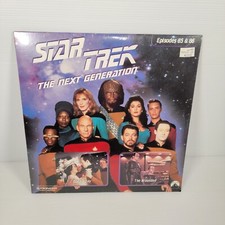 STAR TREK THE NEXT GENERATION Episodes 85  86 LaserDisc LD 1996 - New Sealed