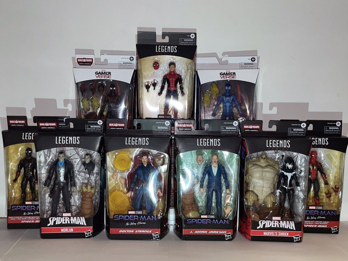 Marvel Legends Spider-Man No Way Home Complete 9 Figure Lott | eBay