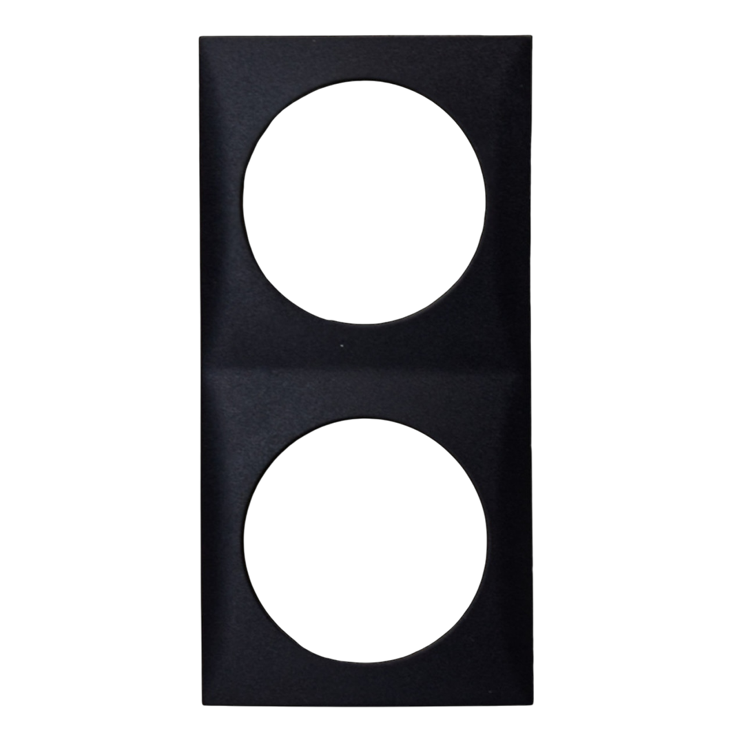 Berker Double Frame Flow Design - Anthracite