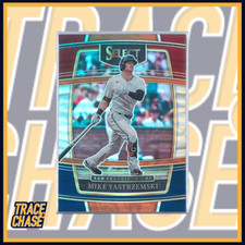 2022 Panini Select Baseball Mike Yastrzemski Concourse Tri-Color Prizm #92