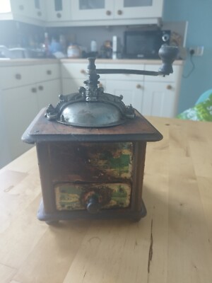Japy Ferrer Vintage decorative Coffee Grinder, shabby chic looks 