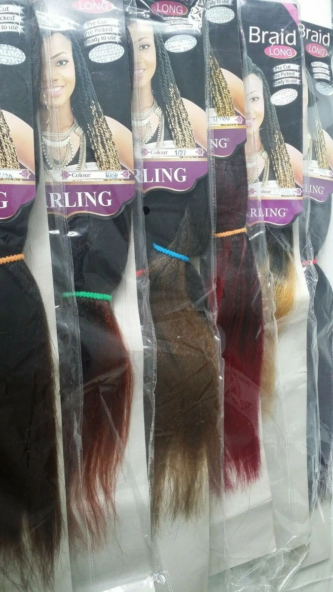 Easy Braids Darling Plaits Crochet Pre Cut and Ready to Use