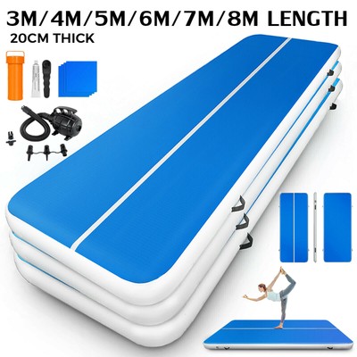 DILEAIKE 10ft Inflatable Air Track Gymnastics   Amazoncom