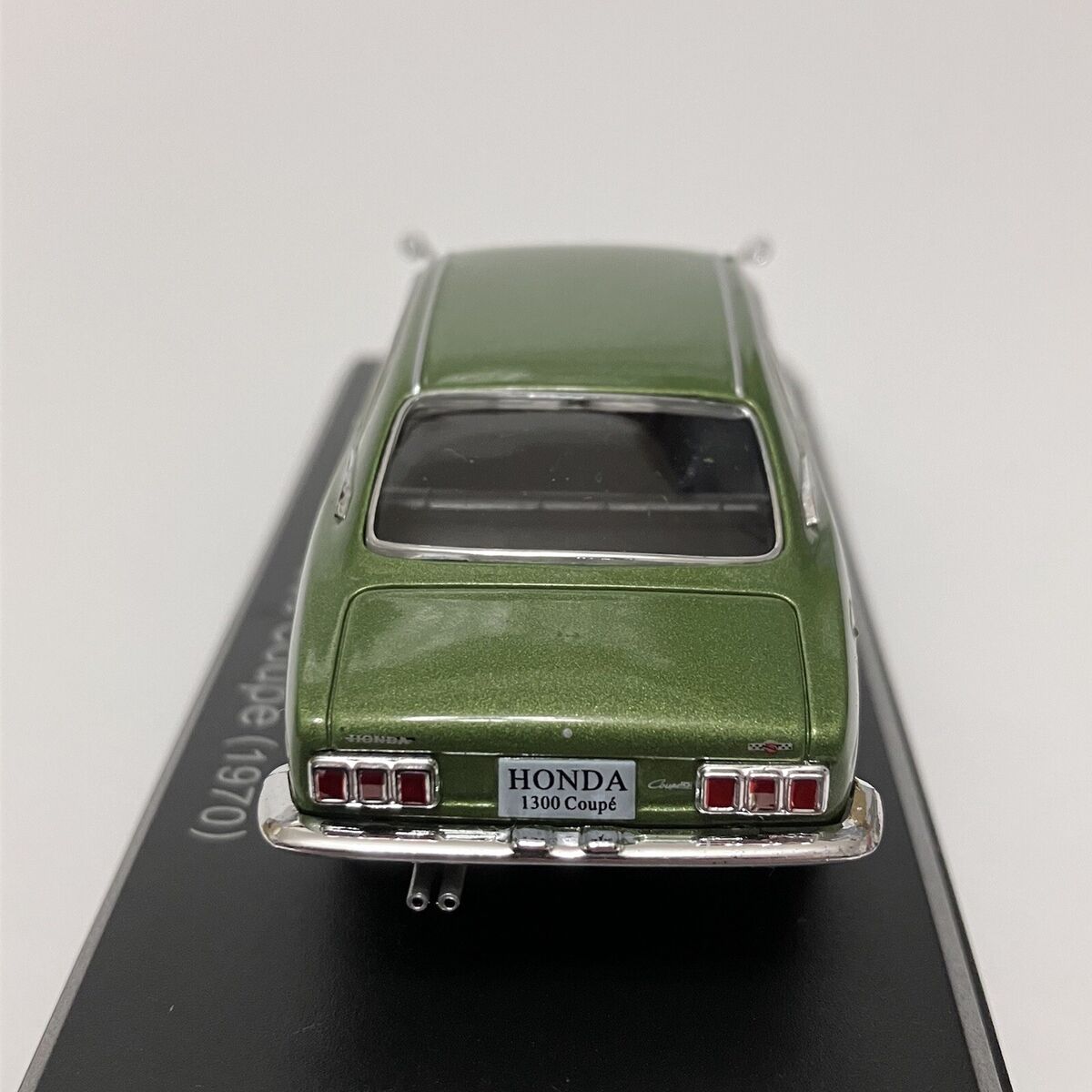 Hachette 1:43 Honda 1300 Coupe 9 S 1970 JDM Rare Diecast Toy Car Green W/  Case