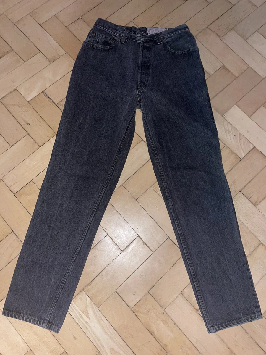 Levis 911 Womens Grey Acid Wash Skinny Slim Jeans W26 L31 Premium
