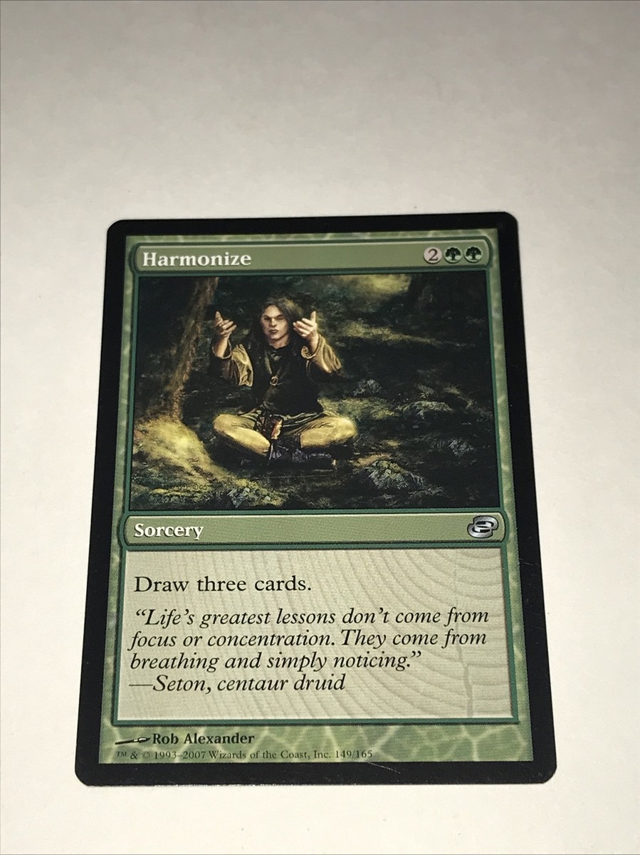 Harmonize Magic The Gathering Card 2007 | eBay Harmonize Magic The Gathering Card 2007 | eBay