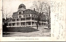 Postcard Hotel Massasoit in Spencer, Massachusetts