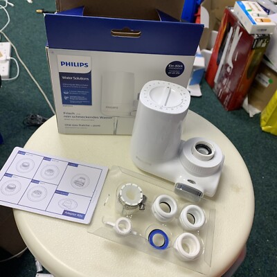 PHILIPS On Tap Wasserfilter Vertikal Arbeitsplatte X-Guard Vertikal, Weiß