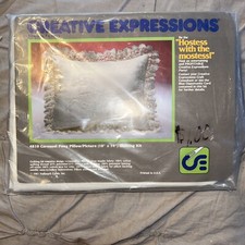 Vtg Creative Expressions Quilting Kit 4810 Carousel Pony Pillow 18" x 14" NIP