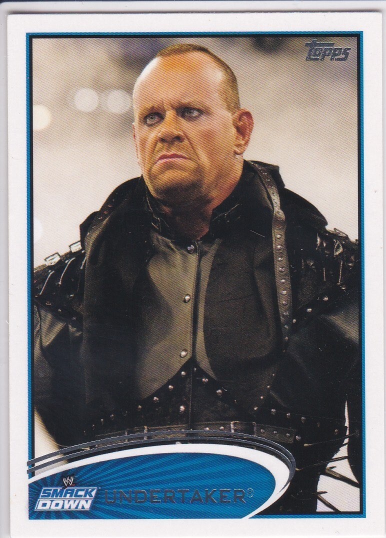 THE UNDERTAKER 2012 Topps WWE Smackdown Superstar Wrestling Card