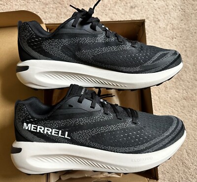 Merrell Men's MORPHLITE Trail Running Shoes Hiking Sneaker Black size 9 NEW