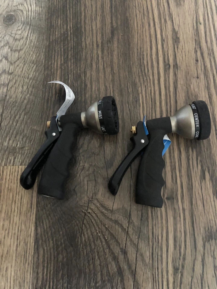 (2)Orbit 7 Mode Plastic Nozzle Garden Sprayer Home Thumb Adjustable Control NEW - Image 2 of 2