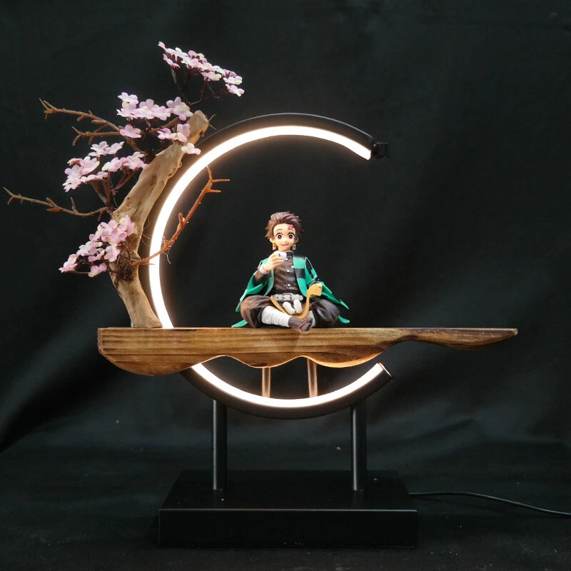 Anime Demon Slayer Kamado Nezuk LED Light Up PVC Figure Toy Decor Boxed Collect - Image 3 of 4