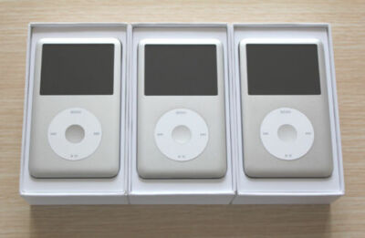Apple iPod classic 7th Gen Black White 80GB/120GB/160GB/256GB