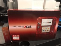 Brand Nintendo 2ds Crystal Red Ntsc Usa/can Handheld Console Free Shipping Brand Nintendo 2ds Crystal Red Ntsc Usa/can Handheld Console Free Shipping
