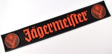 J&auml;germeister USA Barmatte Abtropfmatte Bar Spill Mat 2 Logos orange