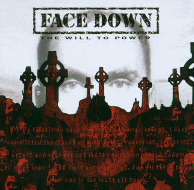 FACE DOWN The Will To Power ( CD + DVD 2005 Black Lodge Rec. )
