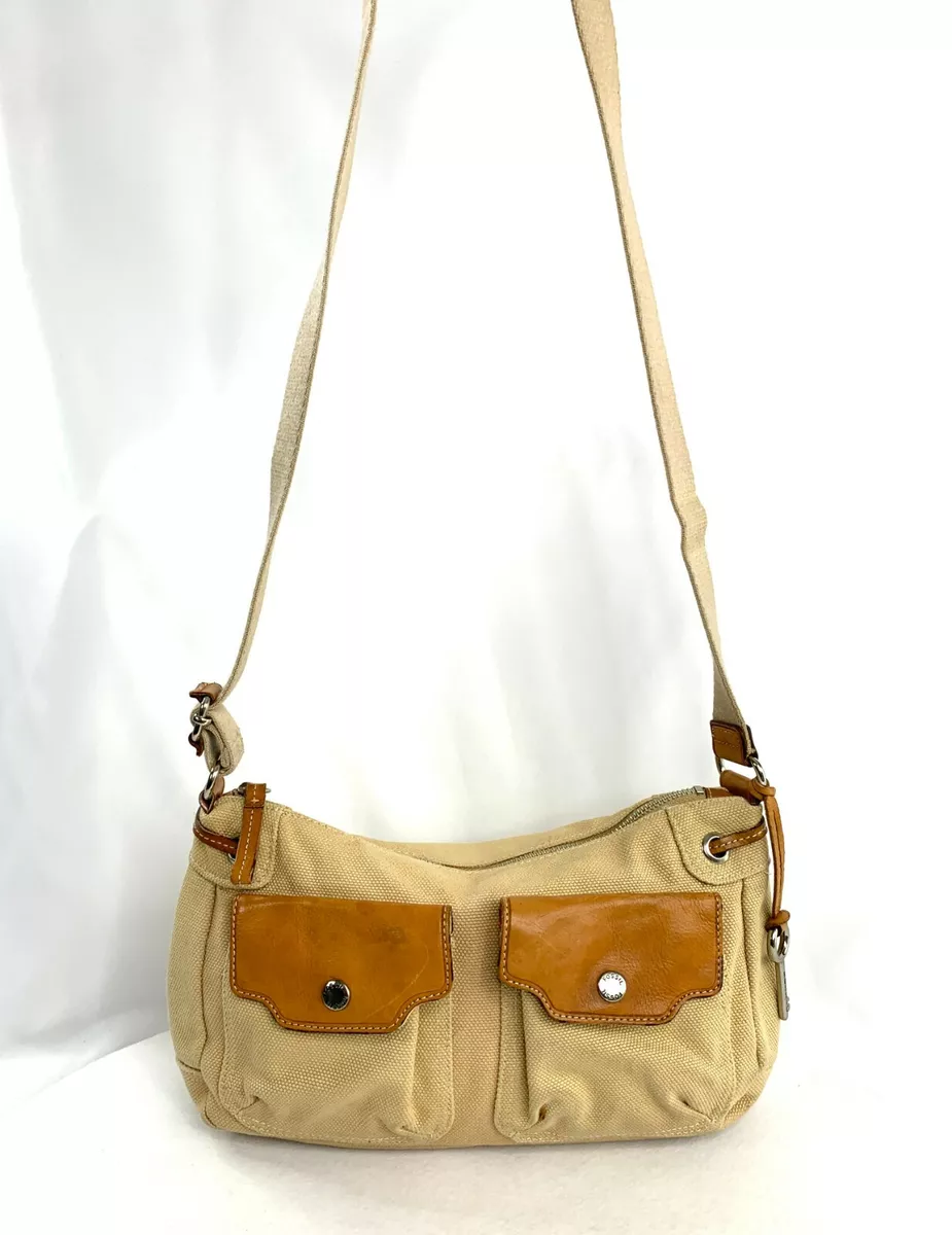 Crossbody Canvas Bag Mini, Canvas Handbag Pockets