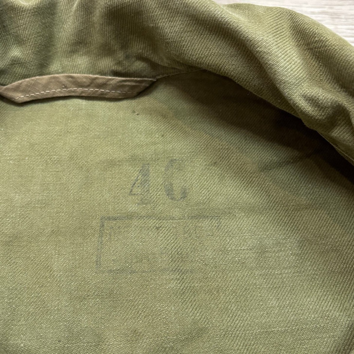 Vintage 50s French M47 Army Military Field Jacket Men's 4C XL | eBay