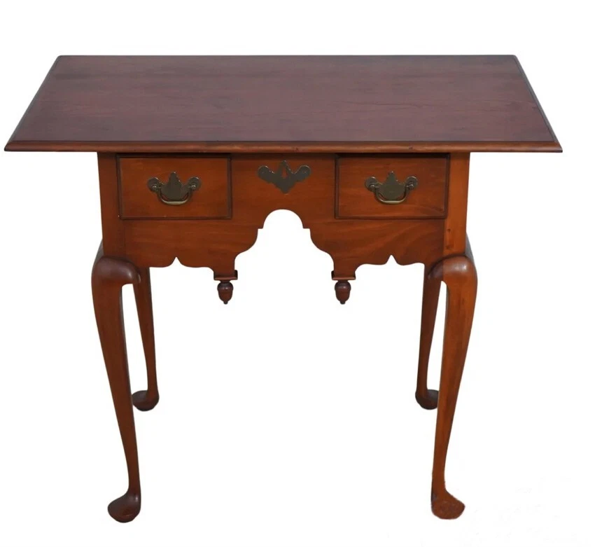 Lowboy estilo vintage Eldred Wheeler New Hampshire 1765-75 en perfecto combinación c Foto 2 de 4